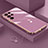 Custodia Silicone Ultra Sottile Morbida Cover M01 per Samsung Galaxy S21 Ultra 5G Viola