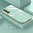 Custodia Silicone Ultra Sottile Morbida Cover M01 per Samsung Galaxy S22 Plus 5G Verde