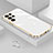 Custodia Silicone Ultra Sottile Morbida Cover M01 per Samsung Galaxy S23 Ultra 5G Bianco