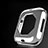 Custodia Silicone Ultra Sottile Morbida Cover S01 per Apple iWatch 4 40mm Chiaro