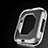 Custodia Silicone Ultra Sottile Morbida Cover S01 per Apple iWatch 4 40mm Grigio