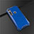 Custodia Silicone Ultra Sottile Morbida Cover S01 per Motorola Moto G8 Play Blu