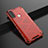 Custodia Silicone Ultra Sottile Morbida Cover S01 per Oppo A31 Rosso