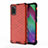 Custodia Silicone Ultra Sottile Morbida Cover S01 per Samsung Galaxy A41 Rosso