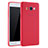 Custodia Silicone Ultra Sottile Morbida Cover S01 per Samsung Galaxy A7 SM-A700 Rosso