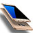 Custodia Silicone Ultra Sottile Morbida Cover S01 per Samsung Galaxy S7 Edge G935F Oro