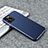Custodia Silicone Ultra Sottile Morbida Cover S02 per Apple iPhone 12 Pro Max Blu