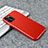 Custodia Silicone Ultra Sottile Morbida Cover S02 per Apple iPhone 12 Pro Max Rosso