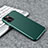 Custodia Silicone Ultra Sottile Morbida Cover S02 per Apple iPhone 12 Pro Verde Notte