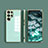 Custodia Silicone Ultra Sottile Morbida Cover S02 per Samsung Galaxy S21 Ultra 5G Verde