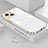 Custodia Silicone Ultra Sottile Morbida Cover S03 per Apple iPhone 13 Mini Bianco