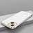 Custodia Silicone Ultra Sottile Morbida Cover S04 per Apple iPhone 13 Mini Bianco
