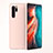 Custodia Silicone Ultra Sottile Morbida Cover S04 per Huawei P30 Pro Oro Rosa