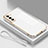 Custodia Silicone Ultra Sottile Morbida Cover S04 per Samsung Galaxy S22 Plus 5G Bianco