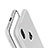 Custodia Silicone Ultra Sottile Morbida Cover V01 per Apple iPhone X Bianco
