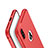 Custodia Silicone Ultra Sottile Morbida Cover V01 per Apple iPhone X Rosso