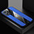 Custodia Silicone Ultra Sottile Morbida Cover X01L per Oppo Reno7 5G Blu