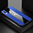 Custodia Silicone Ultra Sottile Morbida Cover X01L per Samsung Galaxy A40 Blu