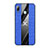 Custodia Silicone Ultra Sottile Morbida Cover X02L per Samsung Galaxy A30 Blu