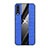 Custodia Silicone Ultra Sottile Morbida Cover X02L per Samsung Galaxy A70 Blu
