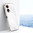 Custodia Silicone Ultra Sottile Morbida Cover XL1 per Oppo A78 5G Bianco