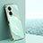 Custodia Silicone Ultra Sottile Morbida Cover XL1 per Oppo A78 5G Verde