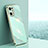 Custodia Silicone Ultra Sottile Morbida Cover XL1 per Oppo Find X5 Pro 5G Verde