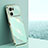Custodia Silicone Ultra Sottile Morbida Cover XL1 per Oppo K10 5G Verde