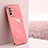 Custodia Silicone Ultra Sottile Morbida Cover XL1 per Oppo Reno5 Z 5G Rosa Caldo