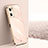 Custodia Silicone Ultra Sottile Morbida Cover XL1 per Oppo Reno7 SE 5G Oro