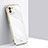 Custodia Silicone Ultra Sottile Morbida Cover XL1 per Samsung Galaxy A03 Bianco