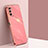 Custodia Silicone Ultra Sottile Morbida Cover XL1 per Samsung Galaxy A03s Rosa Caldo