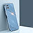 Custodia Silicone Ultra Sottile Morbida Cover XL1 per Samsung Galaxy A22 5G Blu