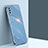 Custodia Silicone Ultra Sottile Morbida Cover XL1 per Samsung Galaxy A50S Blu