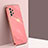 Custodia Silicone Ultra Sottile Morbida Cover XL1 per Samsung Galaxy A52 5G Rosa Caldo