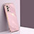 Custodia Silicone Ultra Sottile Morbida Cover XL1 per Samsung Galaxy A82 5G Rosa