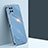 Custodia Silicone Ultra Sottile Morbida Cover XL1 per Samsung Galaxy M32 4G Blu