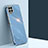Custodia Silicone Ultra Sottile Morbida Cover XL1 per Samsung Galaxy M33 5G Blu