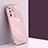 Custodia Silicone Ultra Sottile Morbida Cover XL1 per Samsung Galaxy S20 Ultra Rosa