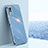 Custodia Silicone Ultra Sottile Morbida Cover XL1 per Vivo Y53s NFC Blu
