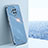 Custodia Silicone Ultra Sottile Morbida Cover XL1 per Xiaomi Mi 10i 5G Blu