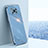 Custodia Silicone Ultra Sottile Morbida Cover XL1 per Xiaomi Poco X3 NFC Blu