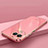 Custodia Silicone Ultra Sottile Morbida Cover XL2 per Realme 11X 5G Rosa Caldo