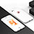 Custodia Silicone Ultra Sottile Morbida Fronte e Retro 360 Gradi per Apple iPhone 6 Bianco