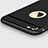 Custodia Silicone Ultra Sottile Morbida G02 per Apple iPhone 6S Plus Nero