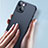 Custodia Silicone Ultra Sottile Morbida per Apple iPhone 13 Mini Nero