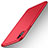 Custodia Silicone Ultra Sottile Morbida per Apple iPhone X Rosso