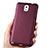 Custodia Silicone Ultra Sottile Morbida per Samsung Galaxy Note 3 N9000 Viola