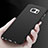 Custodia Silicone Ultra Sottile Morbida per Samsung Galaxy Note 5 N9200 N920 N920F Nero