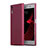 Custodia Silicone Ultra Sottile Morbida per Sony Xperia XZs Rosso